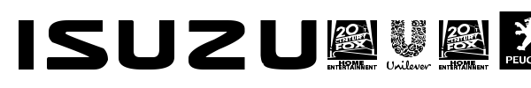 Logos TFB font