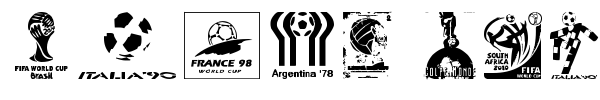 World Cup logos font