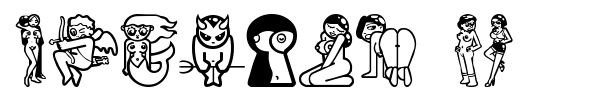 Erotica CD font