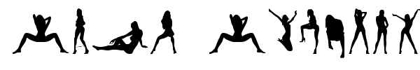 Sexy Spanish Erasmus Girls font