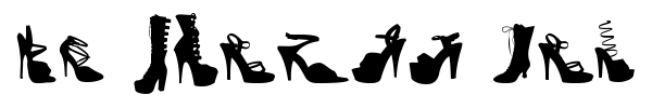 WC Fetish Bta font preview