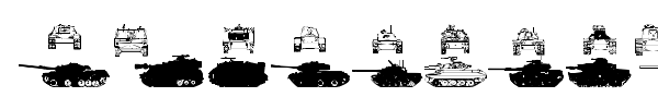 AFV 1+2 font