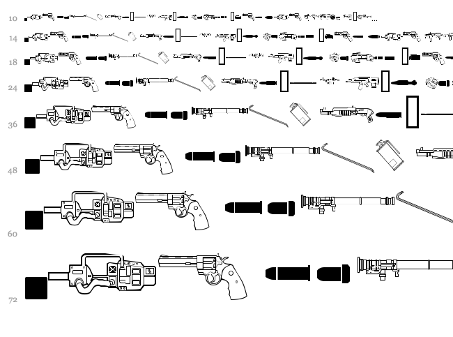 HalfLife2 font waterfall