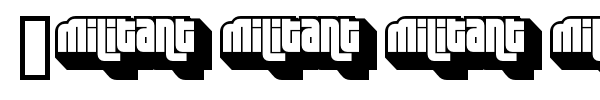 Military Dingbats font