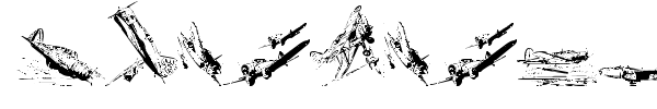 War II Wairplanes font