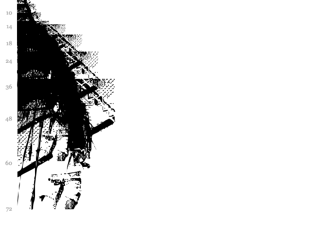 AmyBats font waterfall