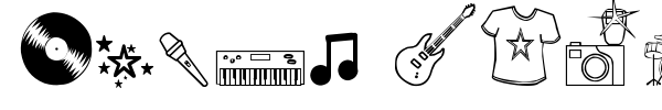 Rock Star font