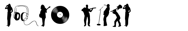 Rock Star font preview