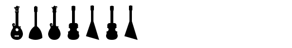 Ukulele font