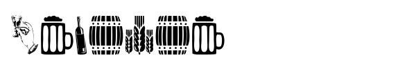 Alcohol font