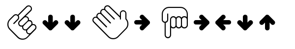 All My Hands font