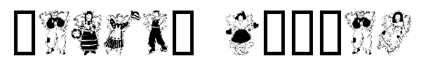 Angels around the world font