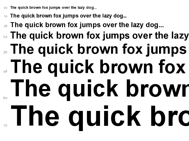 Apicar font waterfall