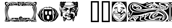 Art Noveau Headers font