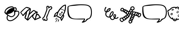 Atman Dings font preview