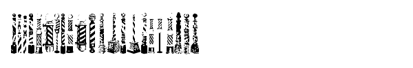 BarberPoles font