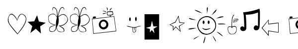Bella K. Dings Are Cool font