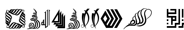 Besmellah 1 font