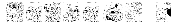 Biblish Pictures font
