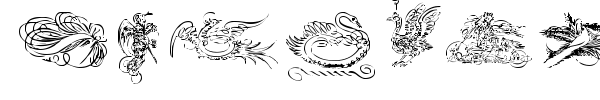 Caligrafia Divina font preview