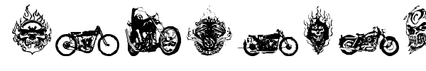 Choppers for Life font