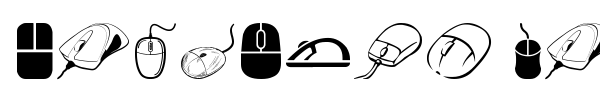 Computer Mouse font