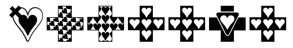 Crosses n Hearts font