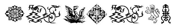 Cultural Icons font