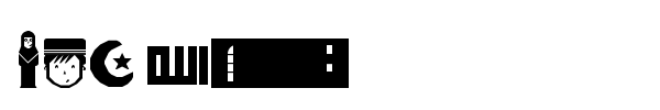 DBA Muslim font preview
