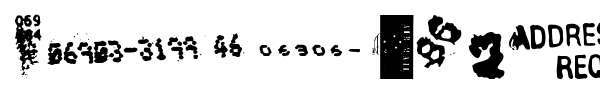 Dead Letter Office font preview