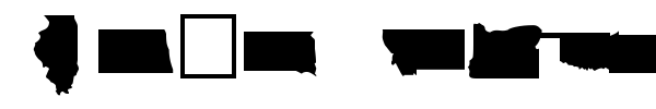 Ding Maps font
