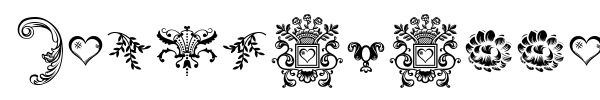 Dingleberries font