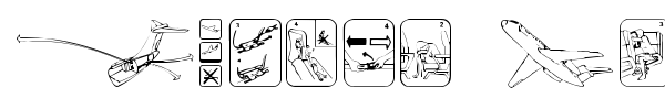 Fasten Your Seat Belt font preview