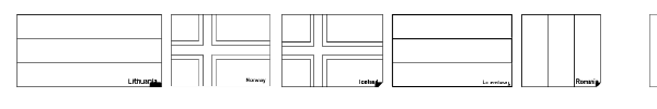 Flags of Europe 2 font