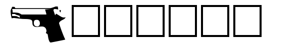 Gunbats font