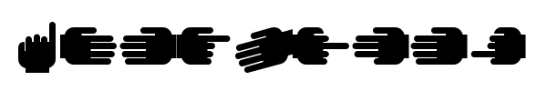 Handyfont font