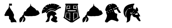 Helmets font