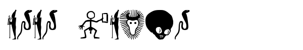 Isis Dings font