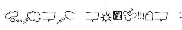 Just symbols and stuff font