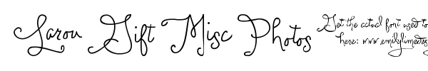 Larou Words font