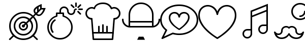 Let me take a selfie font