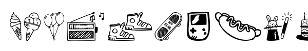 Life Style Memory font preview