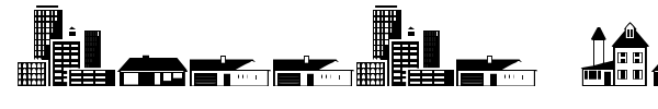 Little City 2000 font