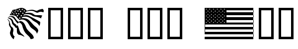 Look for America font