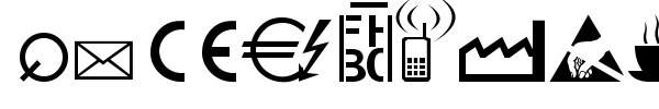 Martin Vogel's Symbols font