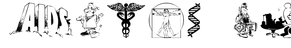 Medicobats font