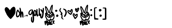 MeganBats font