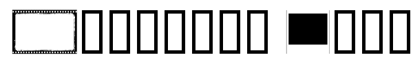 Negative Film font