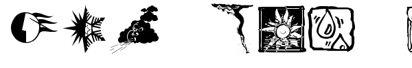 Now the Weather font