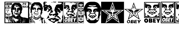 Obey Series 1 font preview